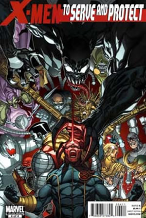 X-Men: To Serve and Protect (2011) #4 [B Story]