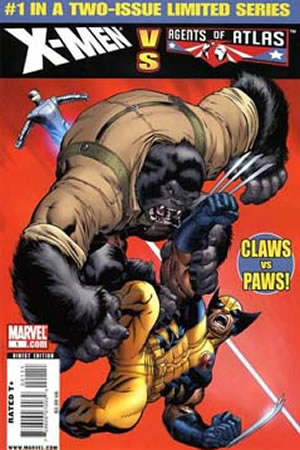 X-Men vs. Agents of Atlas (2010) #1 [B Story]