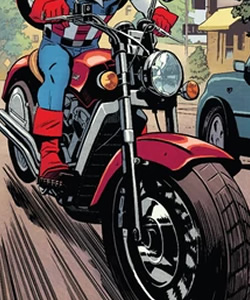 Captain Americas Motorcycle