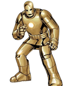 Iron Man Armor, Model 01 (Gold Avenger)