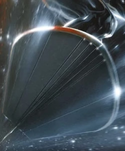 Silver Surfers Surfboard