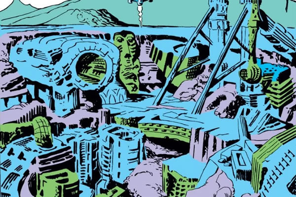 Blue Area of the Moon