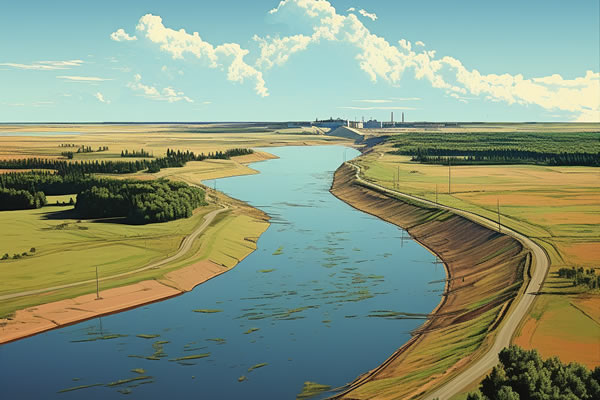 Crow Creek Reservation, South Dakota, USA