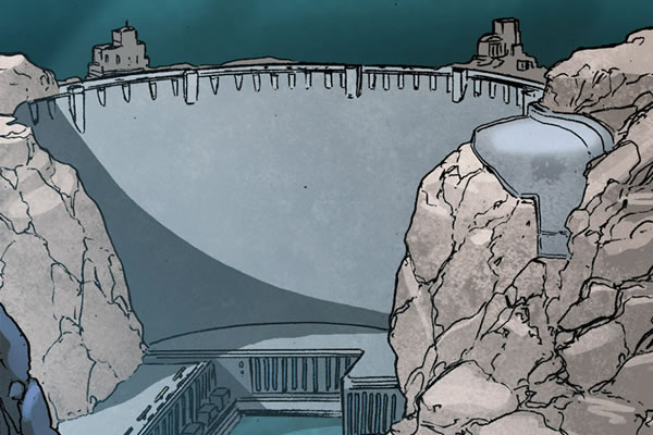 Hoover Dam, Nevada, USA