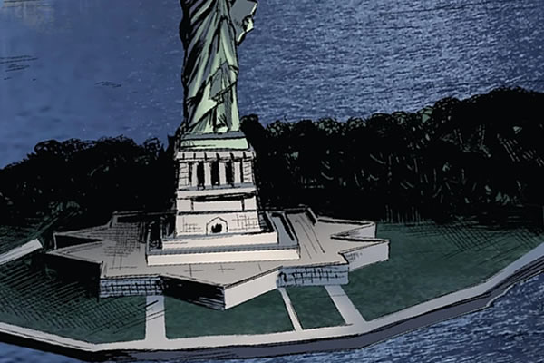 Liberty Island, New York, USA