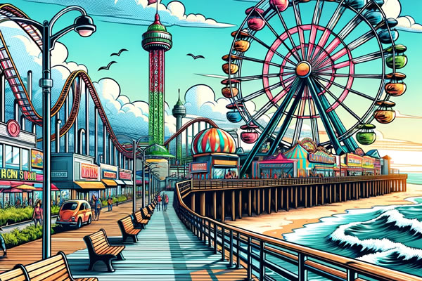 Seaside Heights, New Jersey, USA